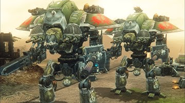 5 Dominus Pattern Knights vs Orks! - Unification Mod, Warhammer 40K: Dawn of War: Soulstorm