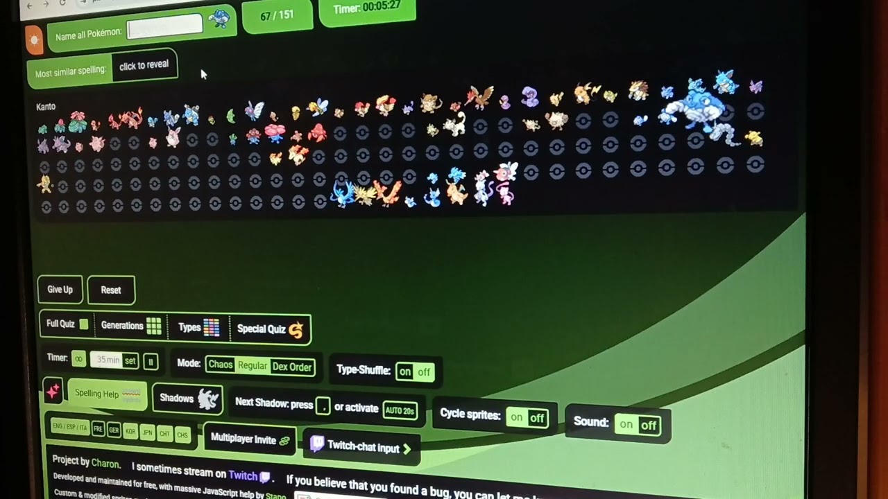 Pokemon quiz gen 1 rematch!