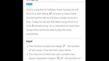 CodeChef : Coldplay SLOOP | Equinox Strings EQUINOX | Chef in Heaven CCHEAVEN | APRIL LUNCHTIME 2021