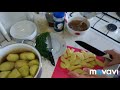 Жареная картошка с тушёнкой