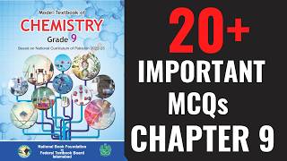 Class 9 Chemistry Chapter 9 MCQs | SLO Based Chemistry MCQs Federal Board
