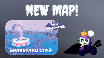 Playing in the new Graveyard CTF map! (Smash Karts)