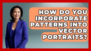How Do You Incorporate Patterns Into Vector Portraits? - Graphic Design Nerd