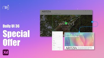 Daily UI 36 | Special offer | Acid Graphics | Popup in 2 methods | overlay actions | XD | Prototype