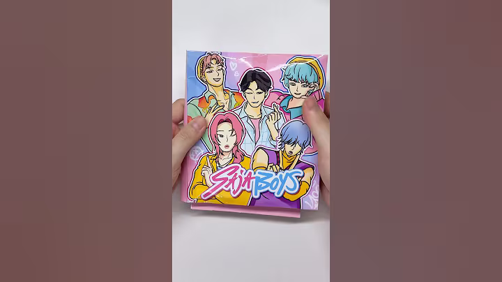 DIY Kpop Demon Hunters SajaBoys Blindbag Gamebook❤️#sodapop #sajaboys #huntrix #shorts  #papercraft