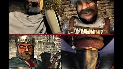 Tournament aggressive AI 2v2 part 2 / Frederick + Sultan vs Richard + Wazir