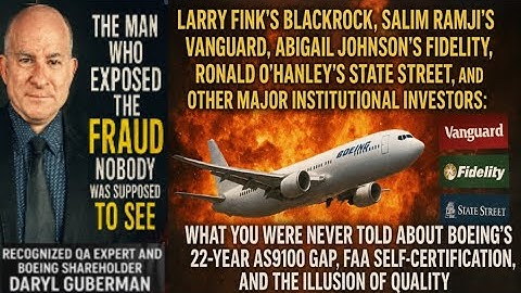 “What Investors Never Knew About Boeing’s 22-Year AS9100 Gap and the Illusion of Quality”