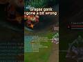 Gragas gank gone wrong #leagueoflegends #shorts