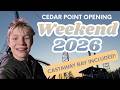 Cedar Point Opening Weekend 2026