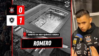 Romero fala sobre falta de gols e situação do Corinthians no BR além de elogiar Coronado