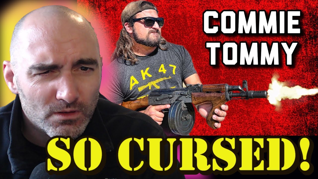 Combat Vet Live Reacts to Brandon Herreras' AK Tommy gun