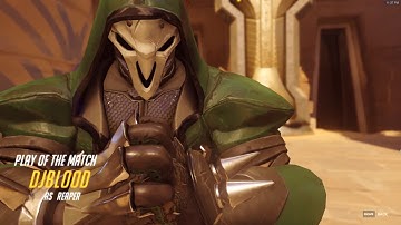 Overwatch Reaper Solo Team Kill