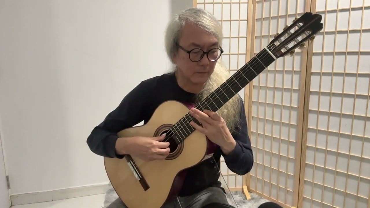 Ivan Lim plays Man in the Net [網中人] on Lady BlackPink [a Brian Itzkin guitar]