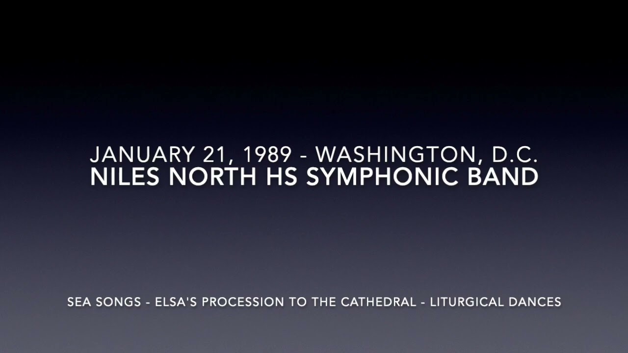 Niles North High School Symphonic Band - Jan. 21, 1989