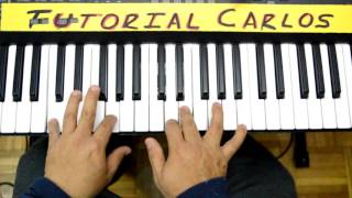 Arpegios C-D-E - Tutorial Piano Carlos chords