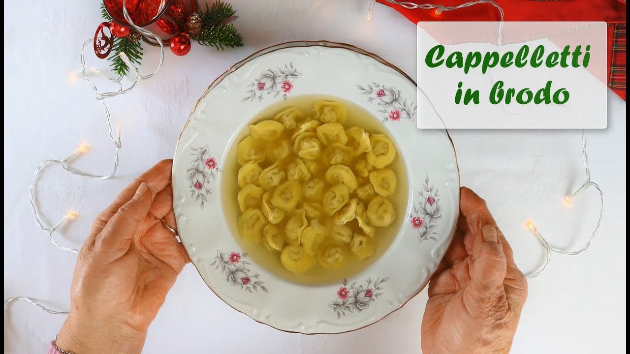 CAPPELLETTI in brodo 🎄 | speciale di Natale con nonna Ginevra | Lorenzo in cucina