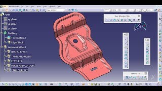 BIW Deisgn _ Advanced Surface Design in CATIA V5 _ BIW SHEET METAL _ AUTOMOTIVE DESIGN ( CAR DESIGN)