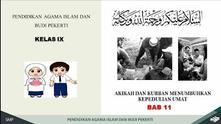 Akikah dan Kurban Menumbuhkan Kepedulian Umat || Materi PAI & BP || Kelas 9 || K13 || SMP