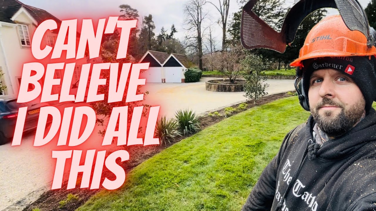 A full days Gardening IN THIS MASSIVE SURREY GARDEN !!! 