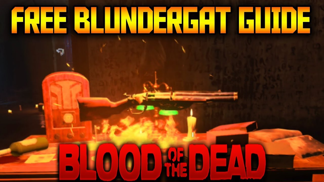 BLACK OPS 3 ZOMBIES: BLUNDERGAT EASTER EGG! (How To Get The Blundergat) 