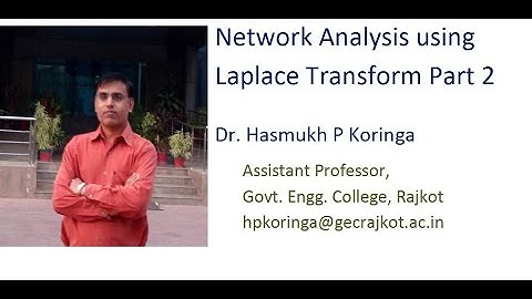 Network Analysis using Laplace Transform part 2 | Inverse Laplace Transform | Network Analysis