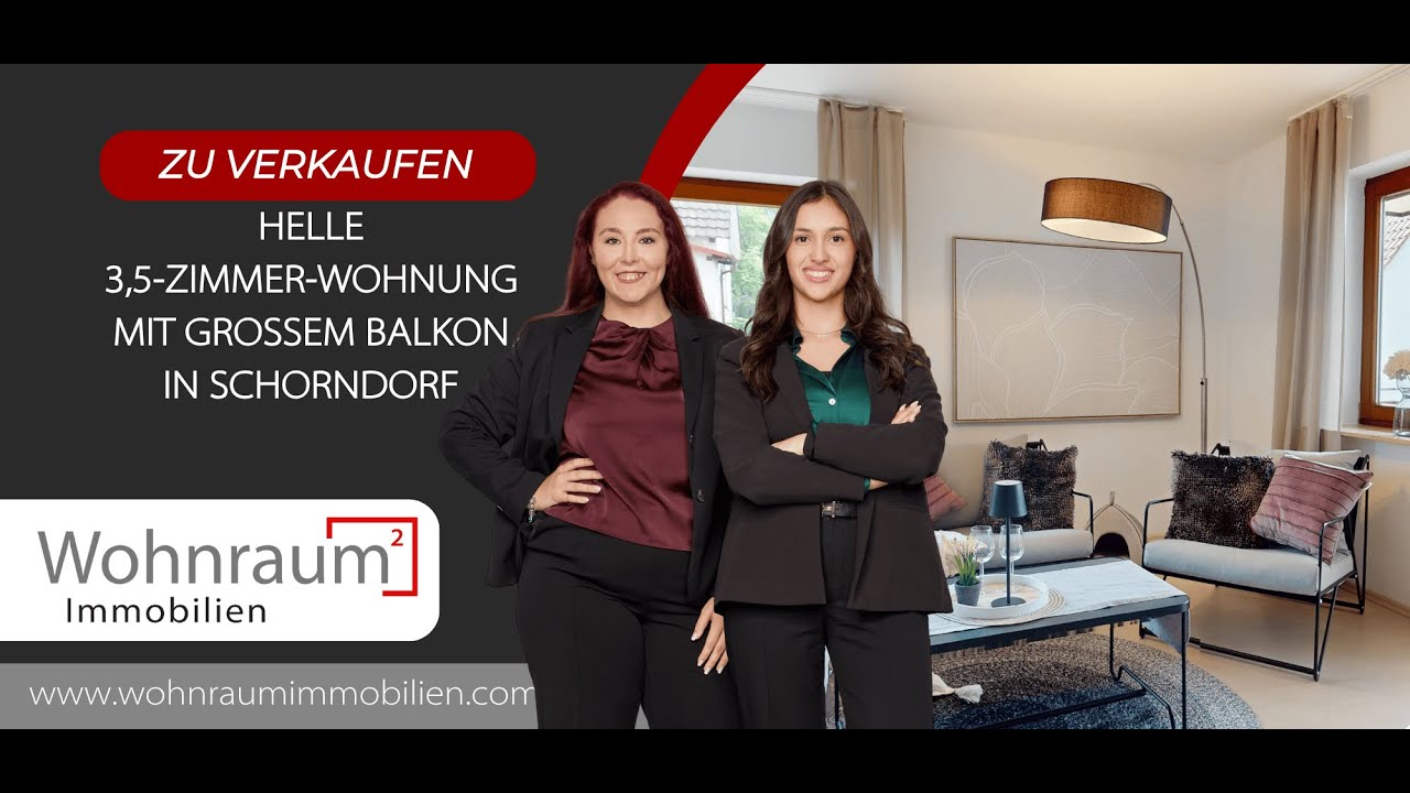 Helle 3,5-Zimmer-Wohnung mit großem Balkon in Schorndorf 🏡