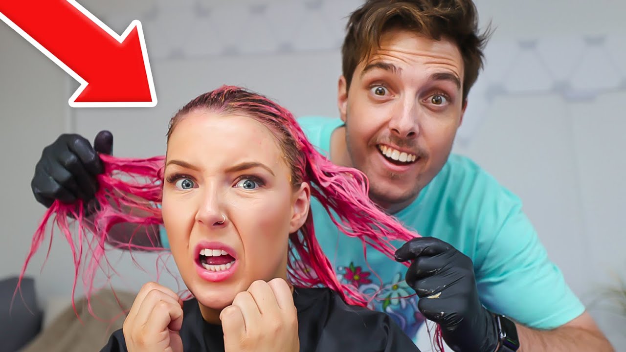 LAZARBEAM DYED MY HAIR!