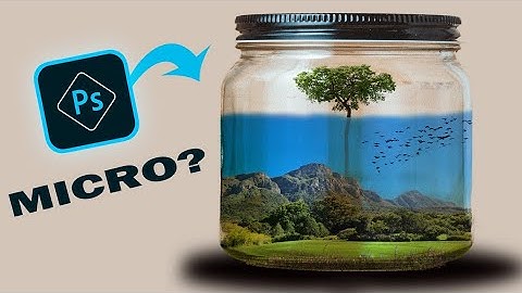 Micro world? - Photoshop Manipulation | Photoshop tutorial