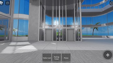 ( Garden ) 2 OTIS Elevators @Quest Corp HQ, Roblox.