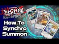 Yugioh Rule Book | How to Synchro Summon | What is a Tuner Monsters