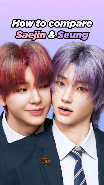 How to compare #Saejin and #Seung ? 🐶🐱#Saejin #세진 #Seung #승 #Ai #Idol #PlaySUPERKIND #슈퍼카인드 #TikTok