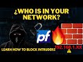Block internet access from intruders with the PFSense firewall