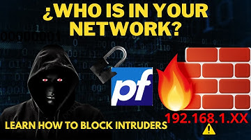 Block internet access from intruders with the PFSense firewall