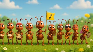 The Ants Go Marching: Tiny Band Parade | Fun Kids Song & Animation!