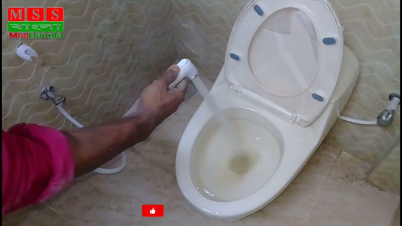 A New Hand Shower Fitting in Toilet How To install A New toilet Hand