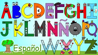 Las letras y sus colores | Canción infantil | Rima Infantil