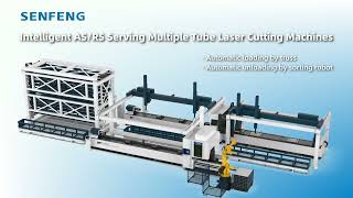 Intelligent AS/RS Loading & Sorting System | Smart Tube Laser Automation