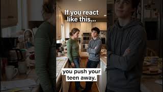 If You React Like This You Push Your Teen Away|Day 107#teenparenting #gentleparenting