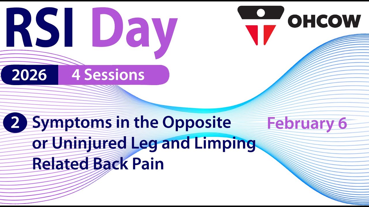 RSI День 2026 Неделя 1 Часть 2 Симптомы в противоположной или неповрежденной ноге и хромота, связ...