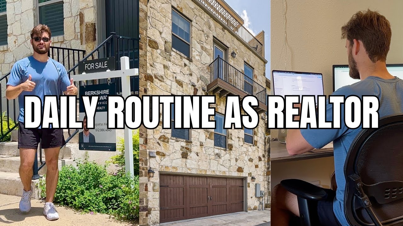 Day In The Life Of A Young Real Estate Agent | Realistic Day 7 Months ...