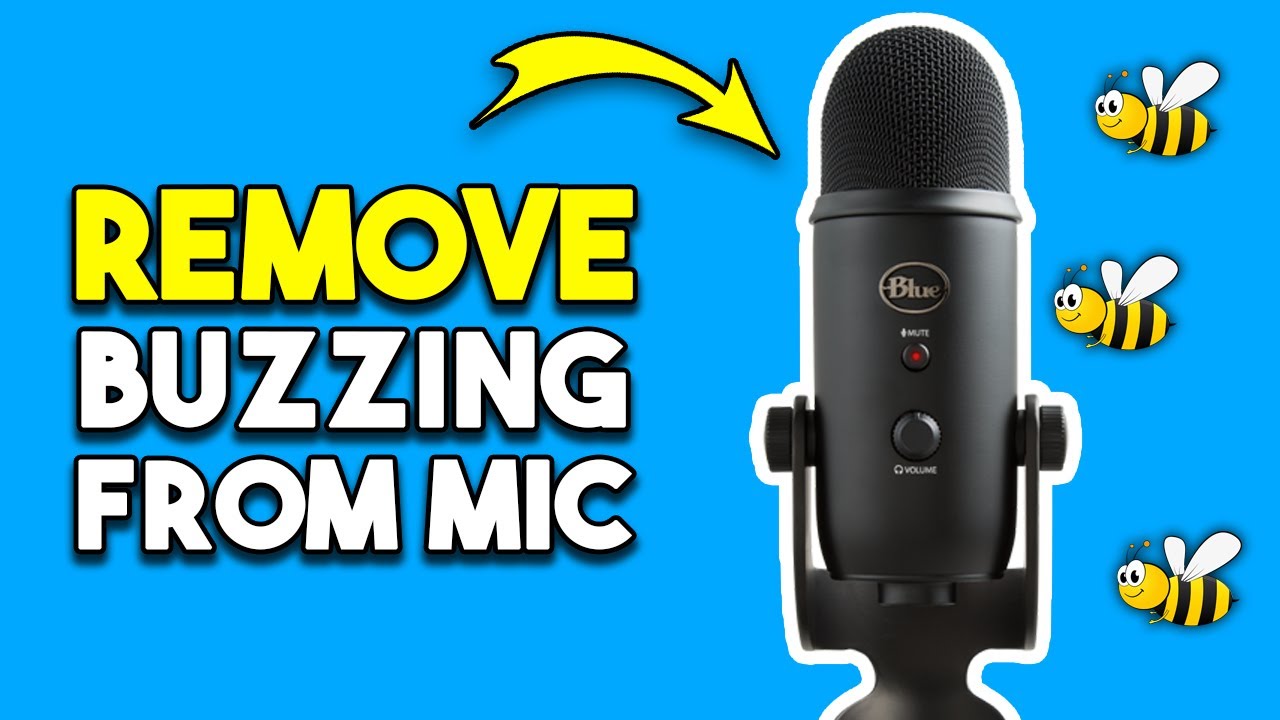 How To Remove Static Buzzing Noise From Your Microphone - YouTube