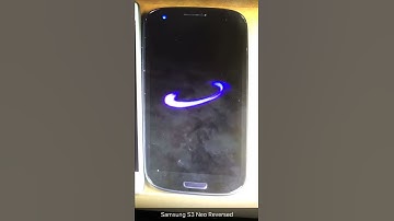 Samsung Galaxy S3 Neo Boot Up Reversed
