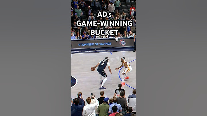 AD TAKES THE LEAD LATE 🥶