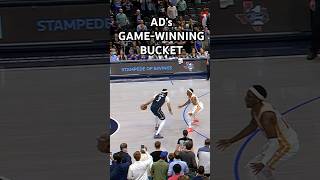 AD TAKES THE LEAD LATE 🥶