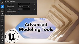 Unreal Engine 5 Beginner Tutorial Part 4: Modeling Tools Advanced
