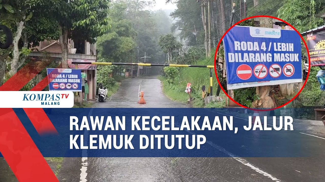 Rawan Kecelakaan Lalu Lintas, Jalur Alternatif Klemuk Ditutup