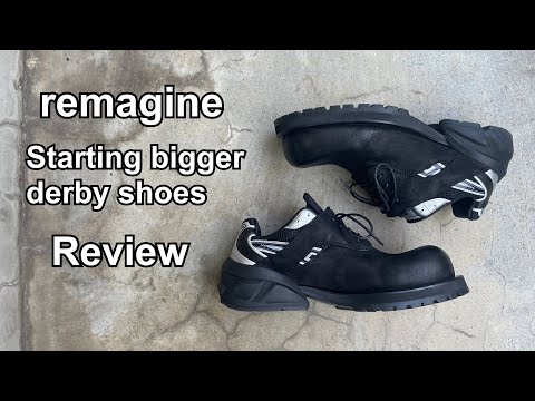 ハイコスパで身長盛れる レザーダービーシューズ - YouTube