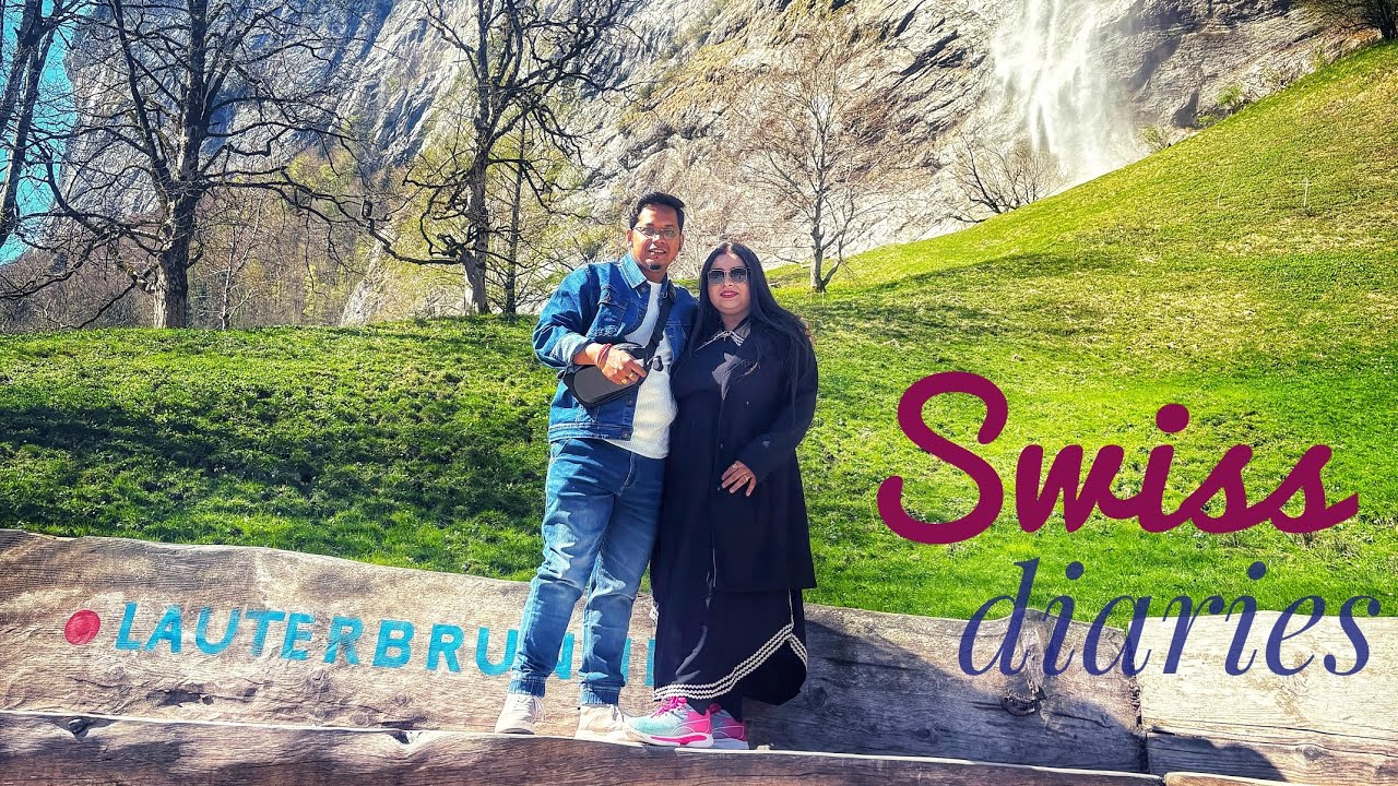 Swiss diaries Interlaken Lauterbrunnen Spiez #swiss #interlaken #travel #trending 