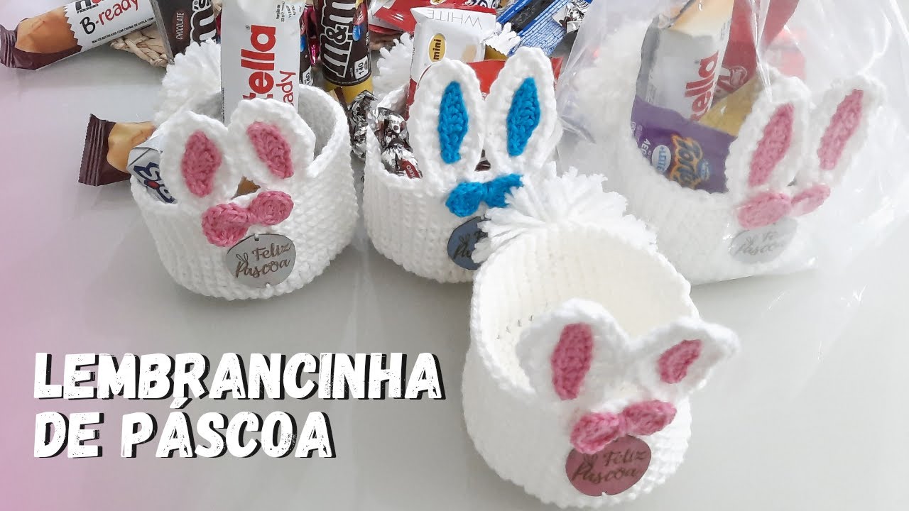 Lembrancinha de Páscoa- Crochê com Edilene Fitipaldi