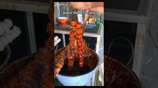 Kuliner Unik Bakso Bakar Panjang Khas Malang - Indonesian Street Food #shorts #baksobakar